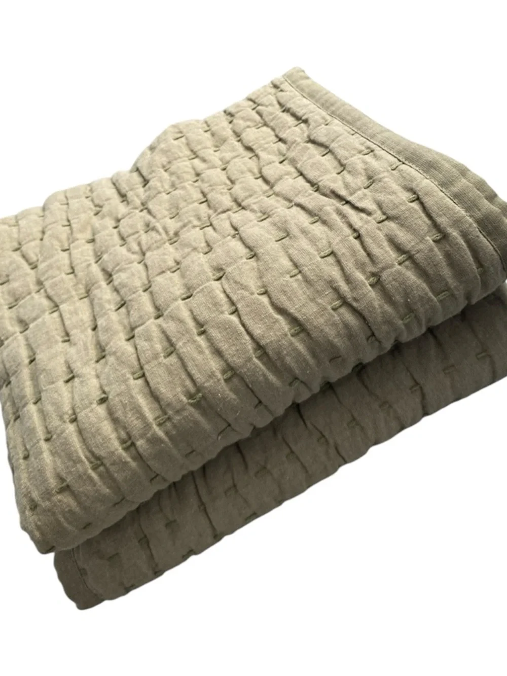 NWOT European Linen Cotton Stitch Sham (2)
